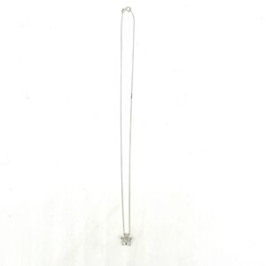 Sterling Silver Butterfly Pendant Charm Necklace 925 1.8 Grams 17 Inches